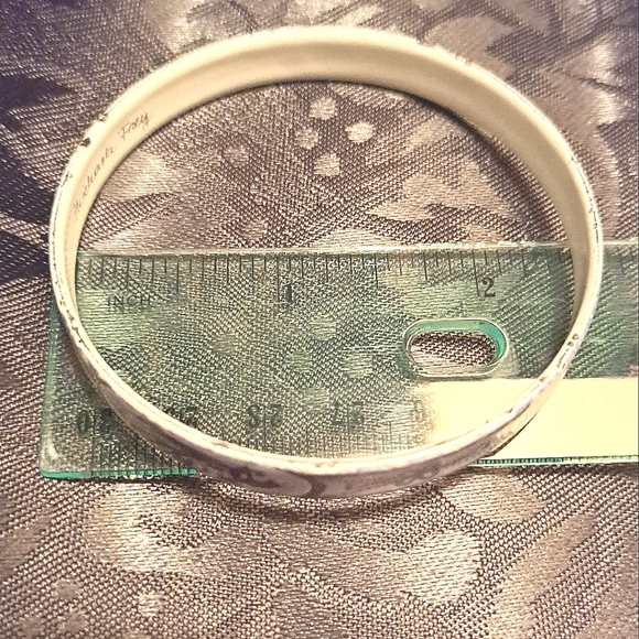 Vintage MICHAELA FREY Enamel Bangle - Picture 2 of 10